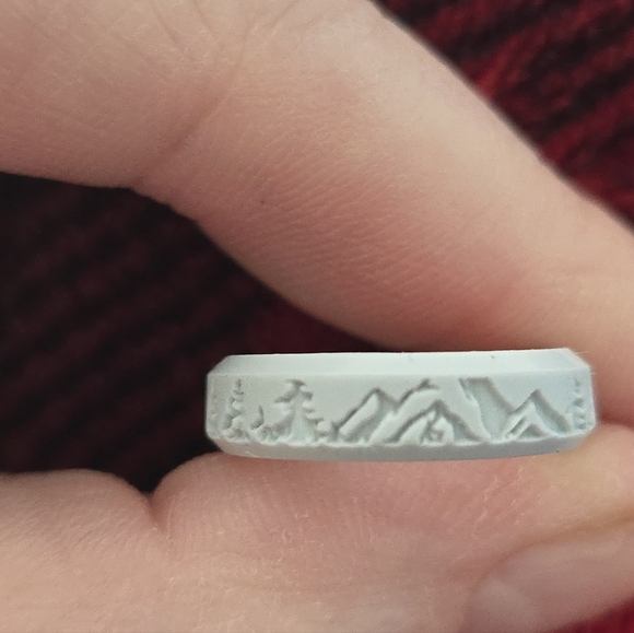 Enso Forest Peak Silicone Ring - Picture 2 of 4